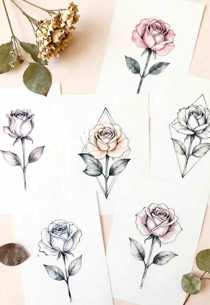 14 Minimal Rose Tattoo Design Ideas With Simple Grace 65 14 Minimal Rose Tattoo Design Ideas With Simple Grace - Conclusion 1