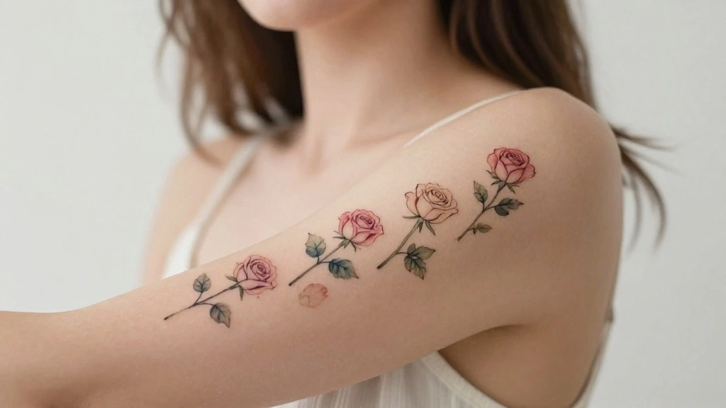 14 Minimal Rose Tattoo Design Ideas With Simple Grace