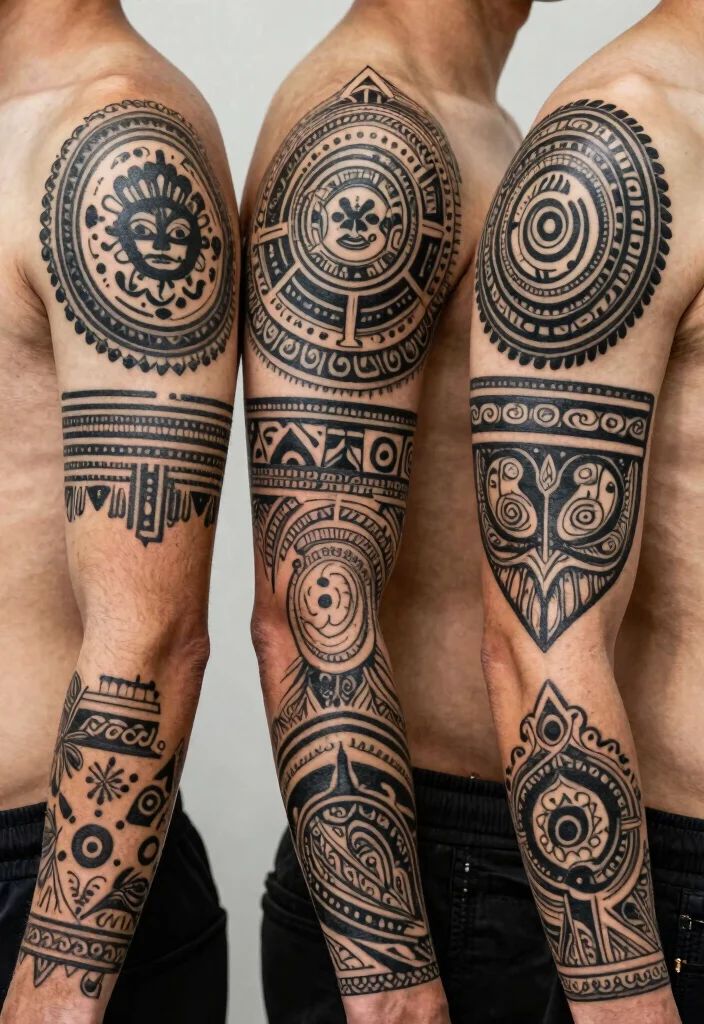 15 Black Work Tattoo 2026 Trending Ideas With Heavy Contrast 25 15 Black Work Tattoo 2026 Trending Ideas With Heavy Contrast - 5. Cultural Heritage Motifs 1