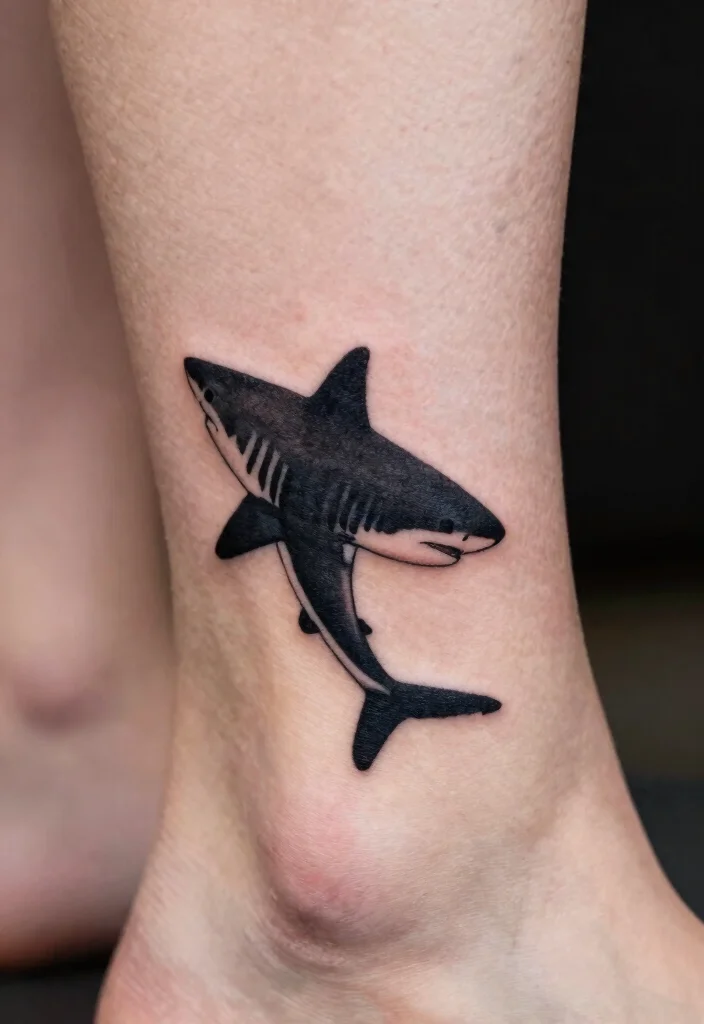 15 Mako Shark Tattoo Ideas With Sleek Power 52 15 Mako Shark Tattoo Ideas With Sleek Power - 12. Mako Shark Silhouette 1