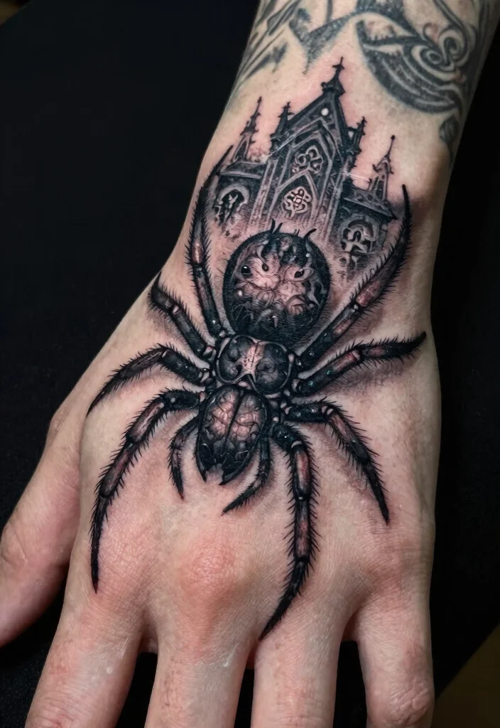 15 Spider Hand Tattoo 2026 Trending Ideas With Dark Vibes 64 15 Spider Hand Tattoo 2026 Trending Ideas With Dark Vibes - 14. Dark Fantasy Themes 1