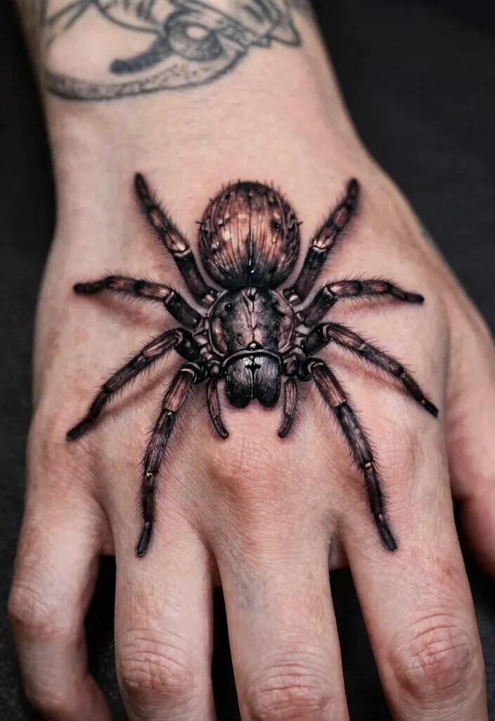 15 Spider Hand Tattoo 2026 Trending Ideas With Dark Vibes 13 15 Spider Hand Tattoo 2026 Trending Ideas With Dark Vibes - 3. Creepy Crawlers 1