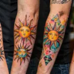 15 Sun Elbow Tattoo Ideas With Radiant Edge
