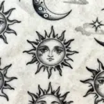 15 Sun and Moon Traditional Tattoo Ideas With Classic Symbolism