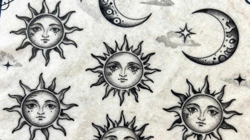 15 Sun and Moon Traditional Tattoo Ideas With Classic Symbolism