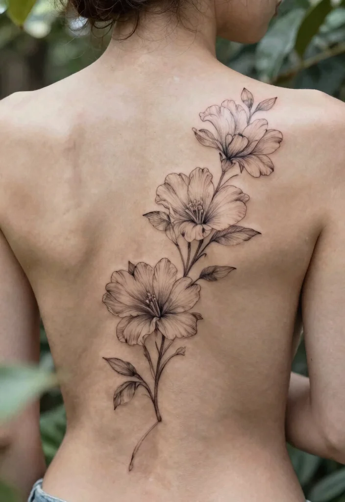 15 Tattoo Ideas Spine 2026 Trending Designs With Elegant Impact 1 15 Tattoo Ideas Spine 2026 Trending Designs With Elegant Impact - 1. Delicate Floral Designs 1