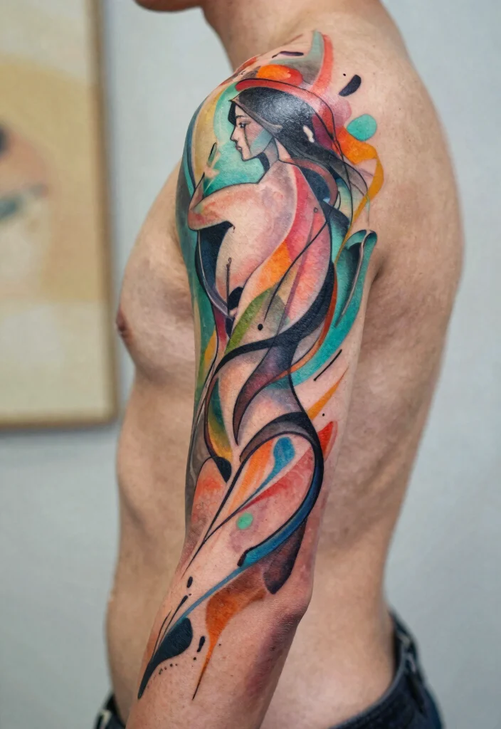 15 Tattoo Ideas Spine 2026 Trending Designs With Elegant Impact 4 15 Tattoo Ideas Spine 2026 Trending Designs With Elegant Impact - 4. Abstract Art 1