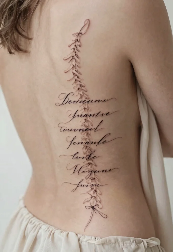 15 Tattoo Ideas Spine 2026 Trending Designs With Elegant Impact 27 15 Tattoo Ideas Spine 2026 Trending Designs With Elegant Impact - 7. Quotes and Script 1