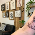 16 Fine Line Dog Tattoo 2026 Trending Ideas With Minimal Elegance