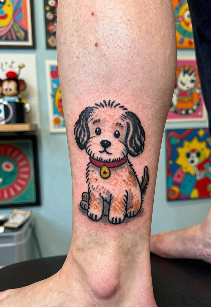 16 Fine Line Dog Tattoo 2026 Trending Ideas With Minimal Elegance 16 16 Fine Line Dog Tattoo 2026 Trending Ideas With Minimal Elegance - 6. Whimsical Doodles 1