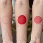 16 Red Circle Tattoo Ideas With Symbolic Meaning