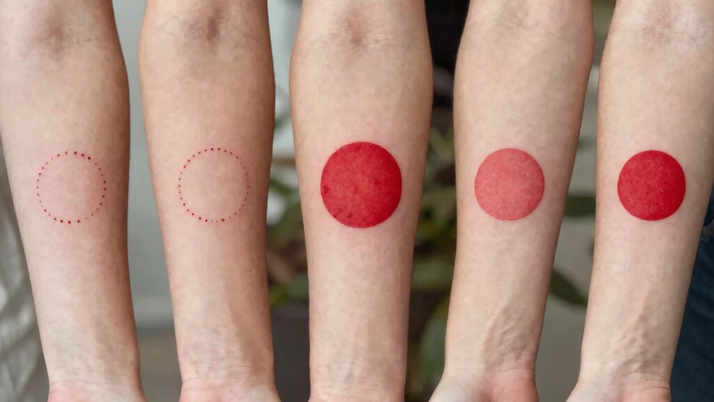 16 Red Circle Tattoo Ideas With Symbolic Meaning