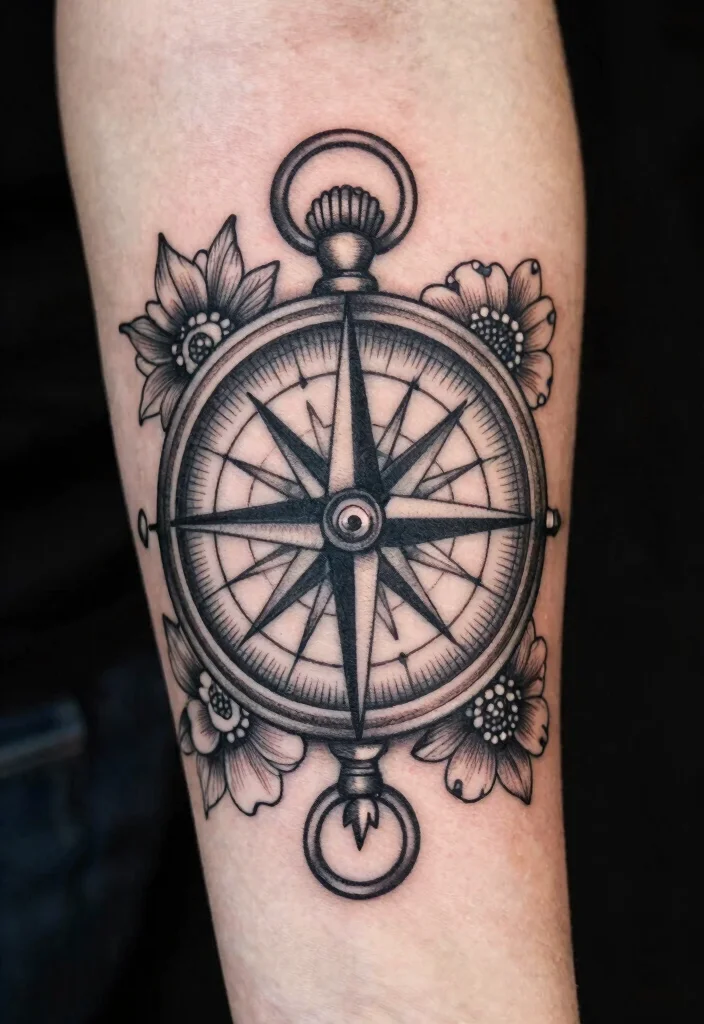 16 Red Dead Redemption Tattoo 2026 Trending Ideas Fans Will Love - 15. The Vintage Compass 1