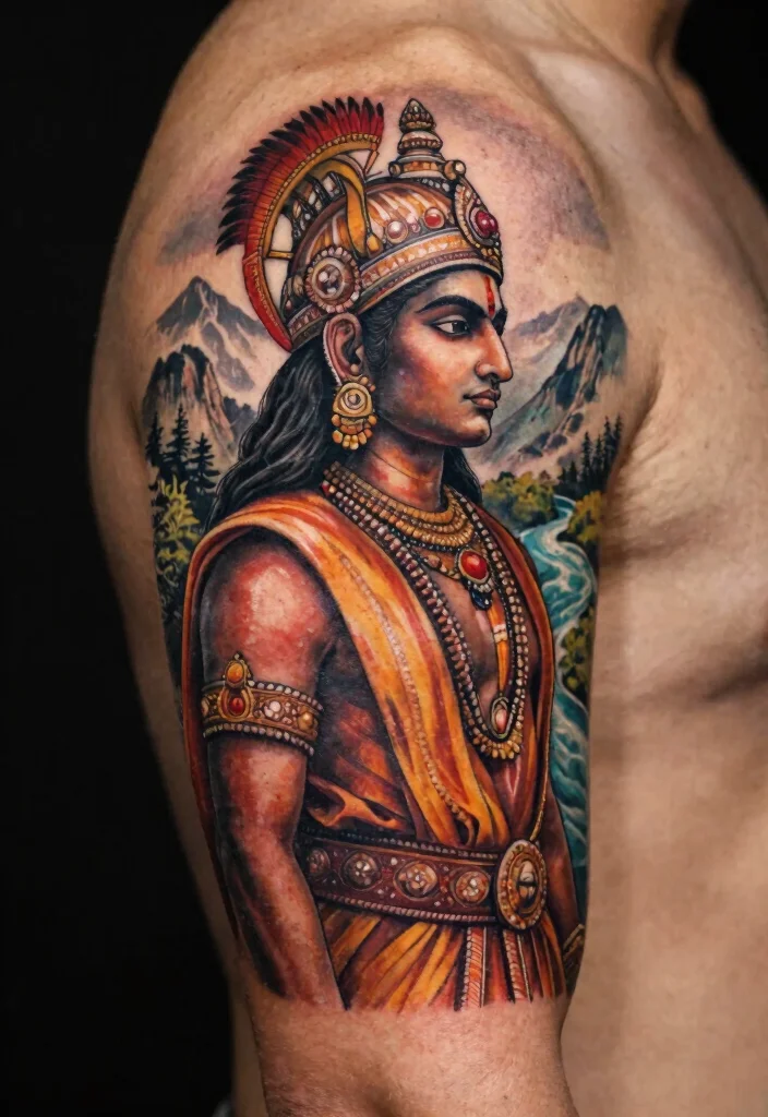 16 Red Dead Redemption Tattoo 2026 Trending Ideas Fans Will Love - 3. The Indian Warrior 1