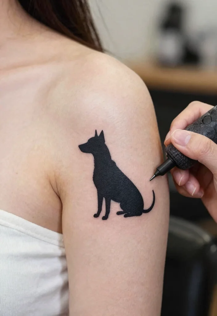 16 Tattoo Dog Ideas With Loyal Symbolism 1 16 Tattoo Dog Ideas With Loyal Symbolism - 1. The Loyal Companion 1