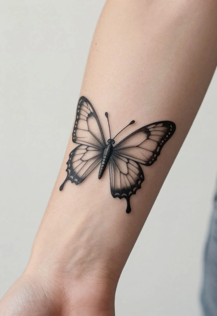 17 Butterfly Tattoo Hand 2026 Trending Ideas With Delicate Beauty - 7. Origami Butterfly Tattoos 1