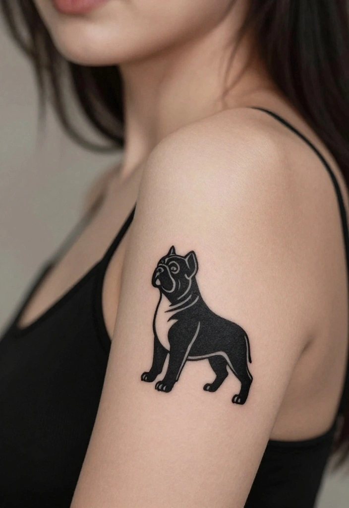 17 Fu Dog Tattoo 2026 Trending Ideas With Protective Power - 2. Minimalist Fu Dog Tattoo 1