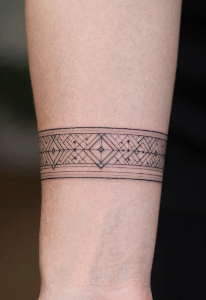 17 Geometric Mandala Tattoo Design Pattern Ideas With Intricate Detail 22 17 Geometric Mandala Tattoo Design Pattern Ideas With Intricate Detail - 12. Minimalist Horizontal Bands 1