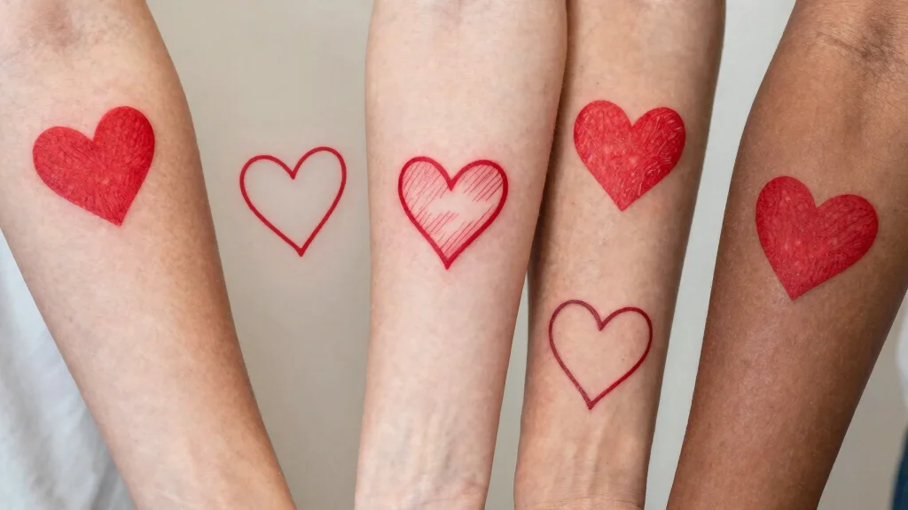 17 Red Heart Tattoo 2026 Trending Ideas With Bold Simple Charm