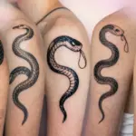 17 Shoulder Snake Tattoo Ideas With Bold Curve