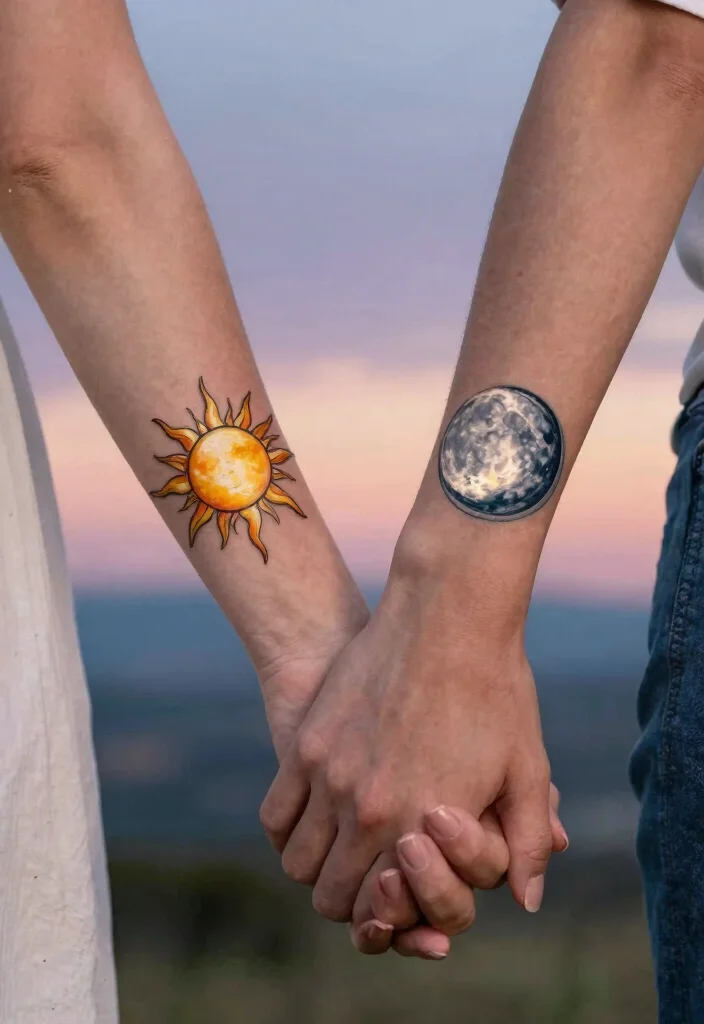 17 Sun and Moon Tattoo Matching Couple Ideas With Balanced Love - Conclusion 1