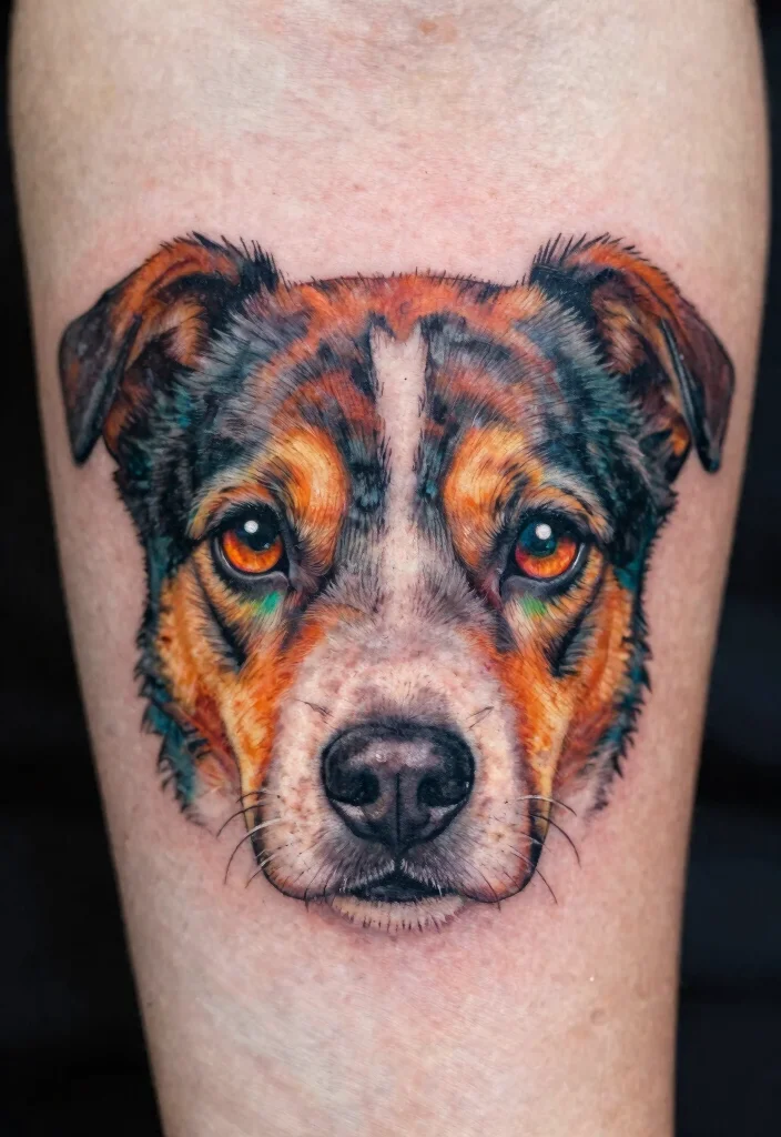 18 Dog Eyes Tattoo Ideas With Emotional Depth 32 18 Dog Eyes Tattoo Ideas With Emotional Depth - 12. Custom Artistic Styles 1