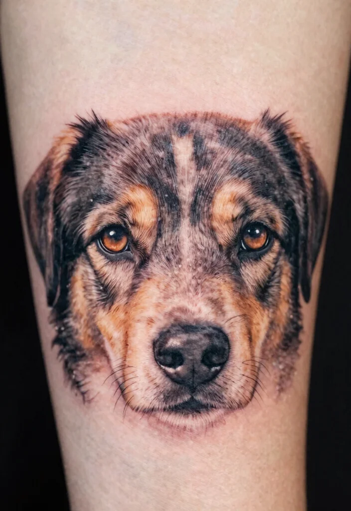 18 Dog Eyes Tattoo Ideas With Emotional Depth 33 18 Dog Eyes Tattoo Ideas With Emotional Depth - 13. Location-Specific Designs 1