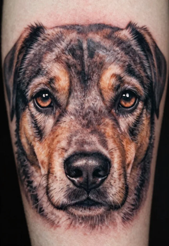 18 Dog Eyes Tattoo Ideas With Emotional Depth 45 18 Dog Eyes Tattoo Ideas With Emotional Depth - 15. 3D Tattoo Effects 1