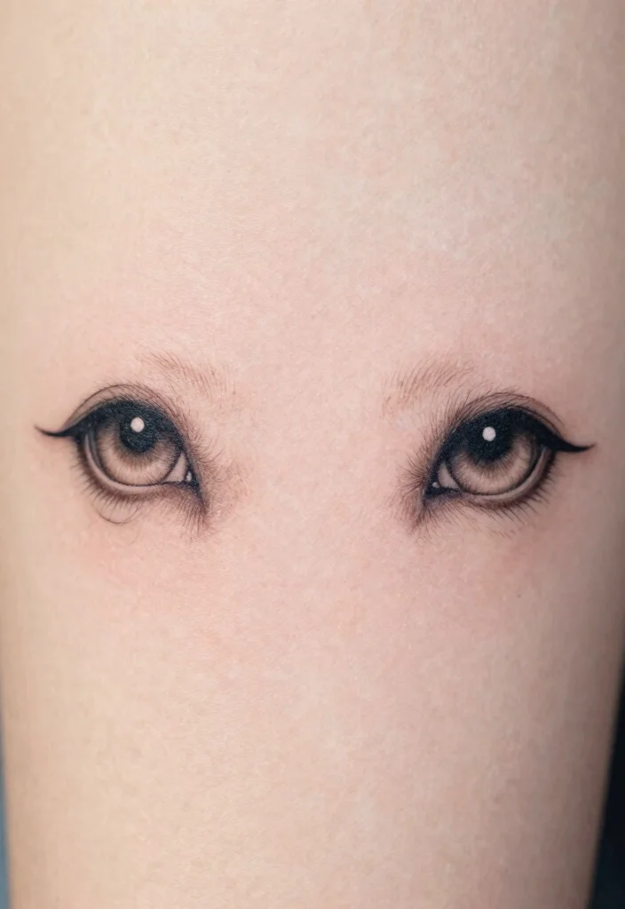 18 Dog Eyes Tattoo Ideas With Emotional Depth 14 18 Dog Eyes Tattoo Ideas With Emotional Depth - 4. Minimalist Charm 1