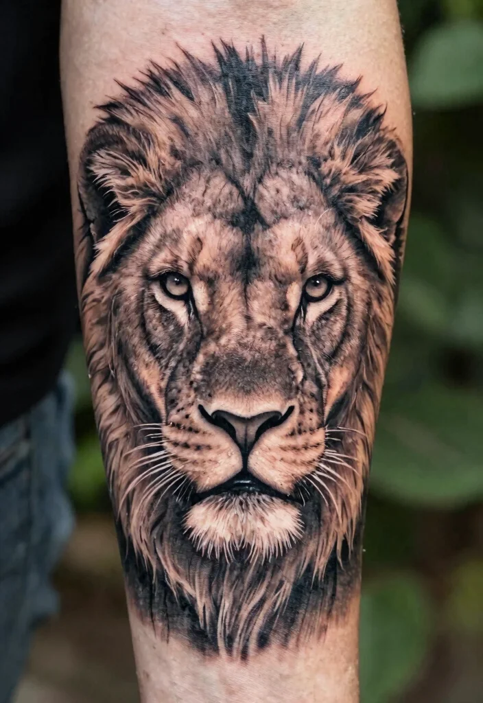 18 Female Lion Tattoo 2026 Trending Ideas With Powerful Feminine Energy - 1. Realistic Lioness Portrait 1