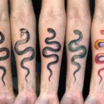 18 Snake on Arm Tattoo Ideas With Sleek Motion